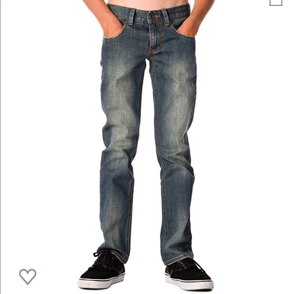 RVCA big boys regular extra jeans size 27